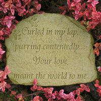 Cat Memorial Stone