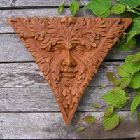 Triangular Greenman Plaque