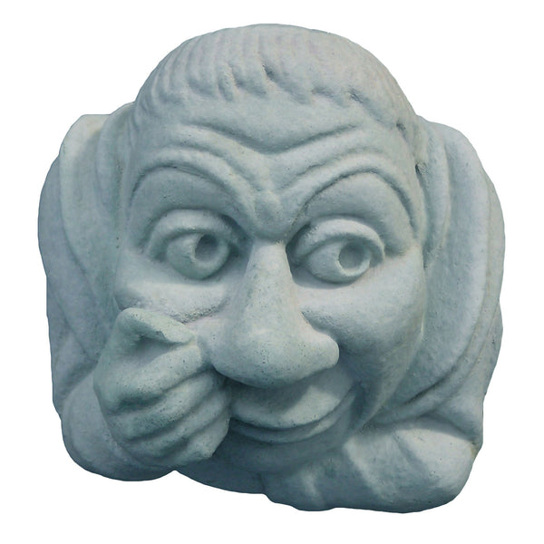 Monk Gargoyle Wall Plaque