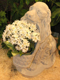 Spaniel with Basket Planter